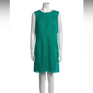 DVF Green Lace Sexy Dress